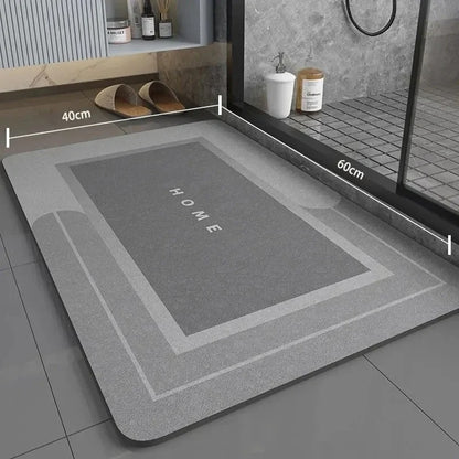 Super Absorbent Non-slip Bathroom & Toilet Mat